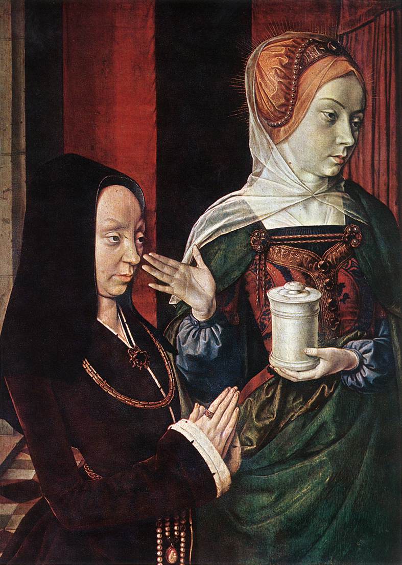 Master of Moulins Mary Magdalen and a Donator